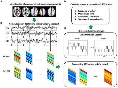 The brain entropy dynamics in resting state